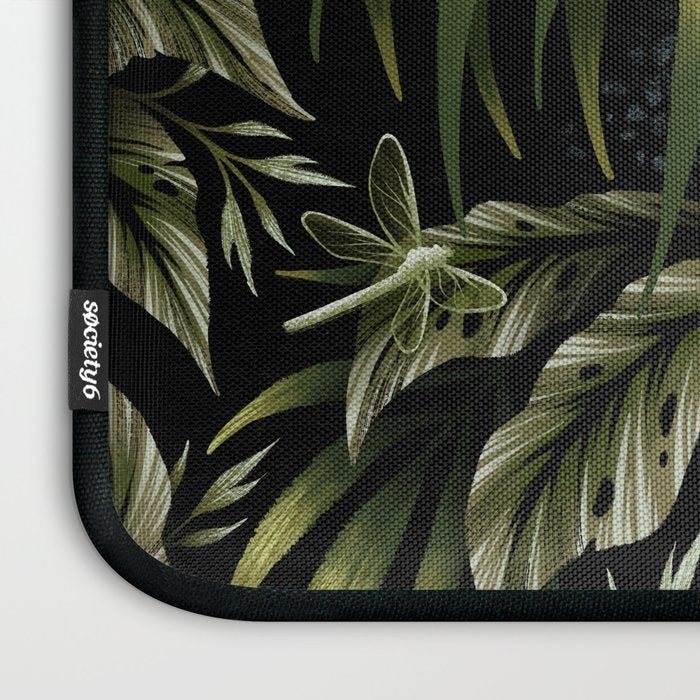 Jurassic Jungle - Camo Green Laptop Sleeve Gallery Image 3