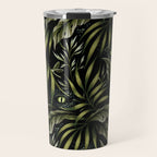 Jurassic Jungle - Camo Green Travel Mug Gallery Image 1