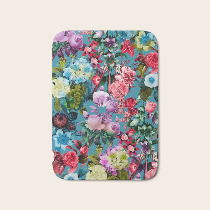 SUMMER BOTANICAL V Bath Mat Gallery Image 1