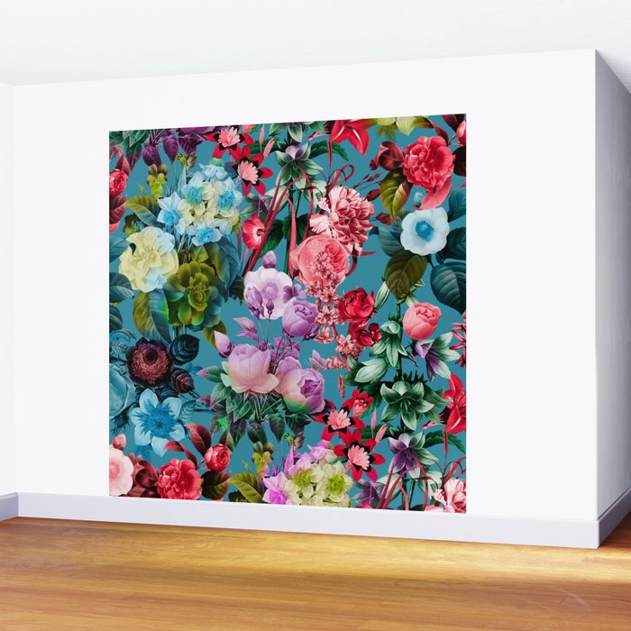 SUMMER BOTANICAL V Wall Mural Gallery Image 2