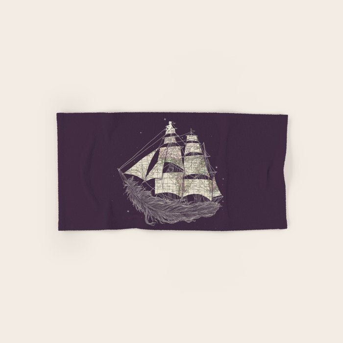 Wherever the wind blows Bath Towel Gallery Image 1