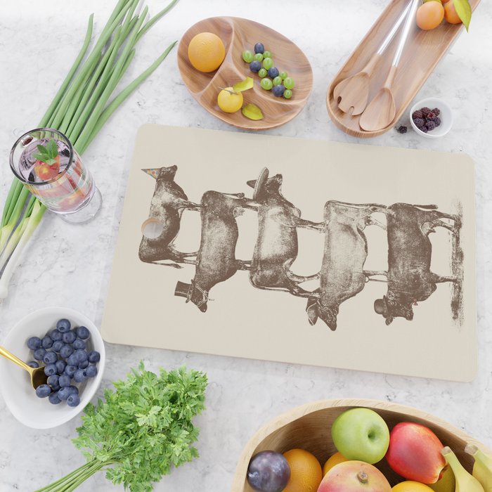Cow Cow Nuts Cutting Board Gallery Image 2