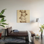 Cow Cow Nuts Wood Wall Art Gallery Image 2