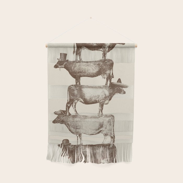 Cow Cow Nuts Wall Hanging Gallery Image 1