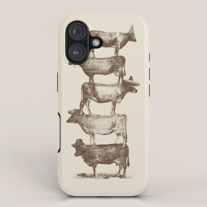 Cow Cow Nuts iPhone Case Gallery Image 1