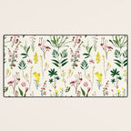 WILDFLOWER STUDY Desk Mat Gallery Image 3