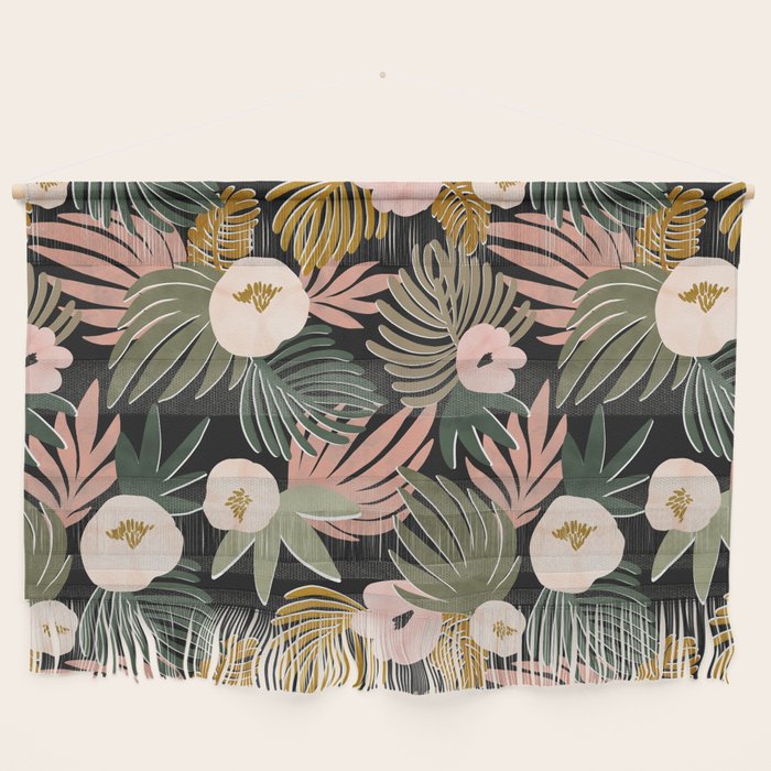 Floral garden tropical 7F Wall Hanging Gallery Image 1