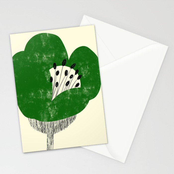 Flower011 Stationery Card Gallery Image 2