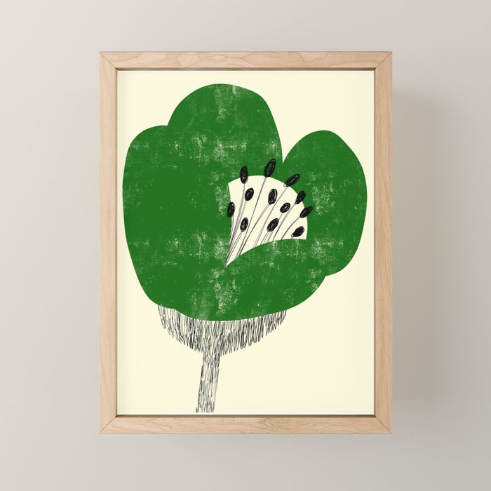 Flower011 Mini Art Print Gallery Image 1