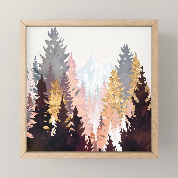 Wine Forest Mini Art Print Gallery Image 1