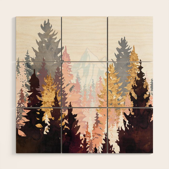 Wine Forest Wood Wall Art Gallery Image 1