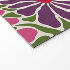 Lazy Florals #3 Welcome Mat Gallery Image 2