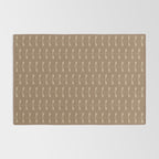 Dragonfly Pattern XI Earthy Beige Rug Gallery Image 2