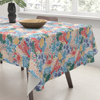 Seaside Floral Dream Tablecloth Gallery Image 3