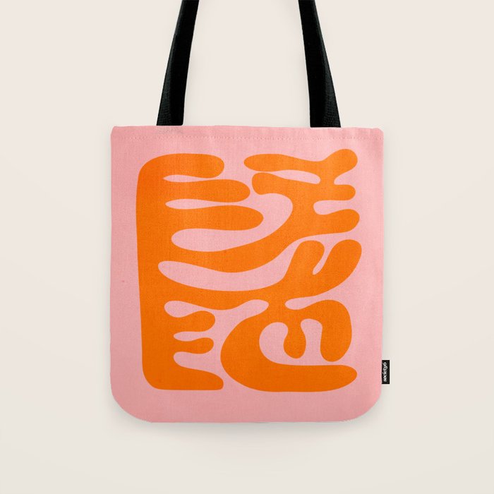 Tangerine & Sundown: Matisse Paper Cutouts 12 Tote Bag Gallery Image 1