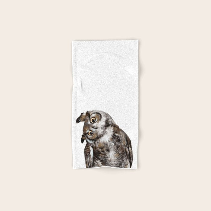 Owl Hand & Bath Towel Gallery Image 1