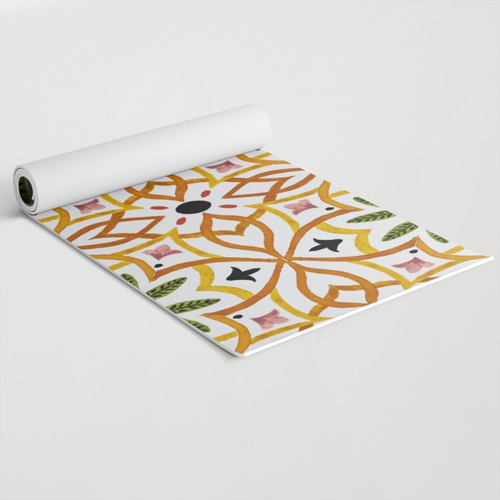 Obsession nature mosaics Yoga Mat Gallery Image 2