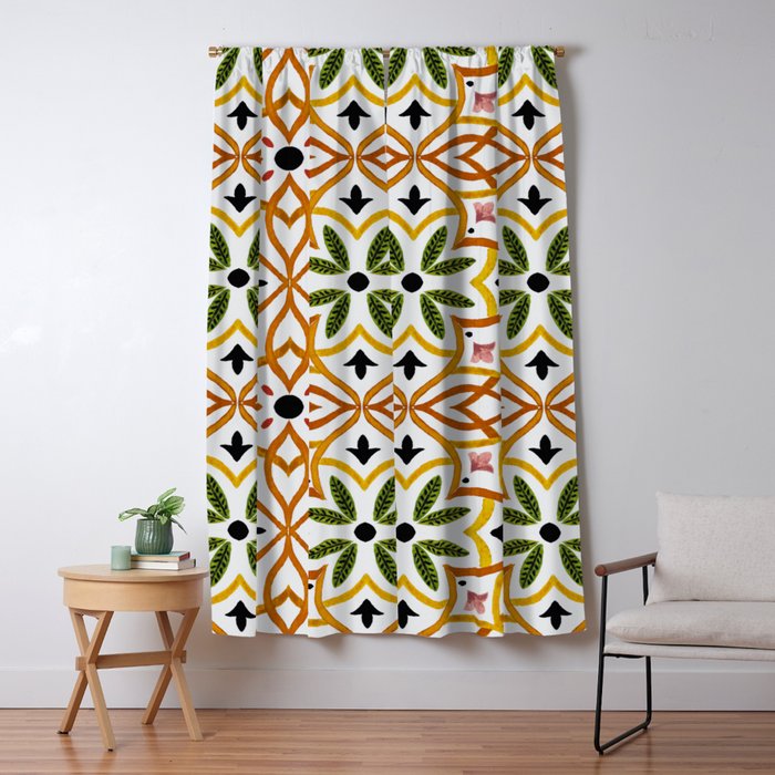 Obsession nature mosaics Window Curtain Gallery Image 5