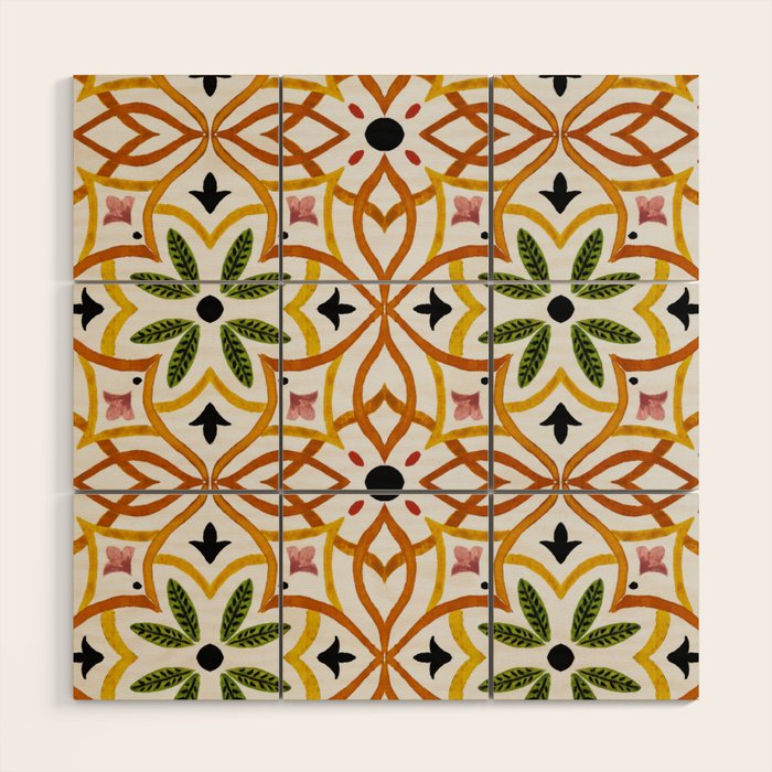 Obsession nature mosaics Wood Wall Art Gallery Image 1