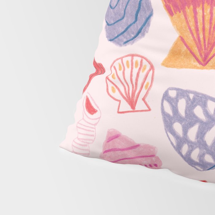 Tropical Seashells Pillow Sham Gallery Image 4