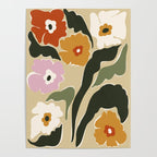 mid century matisse flower market  Poster Gallery Image 4