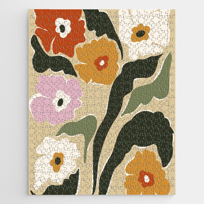 mid century matisse flower market  Jigsaw Puzzle Gallery Image 1