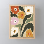 mid century matisse flower market  Mini Art Print Gallery Image 1