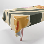 mid century matisse flower market  Tablecloth Gallery Image 1