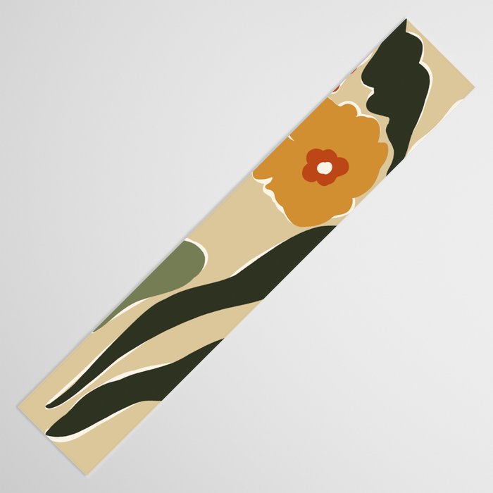 mid century matisse flower market  Table Runner Gallery Image 3