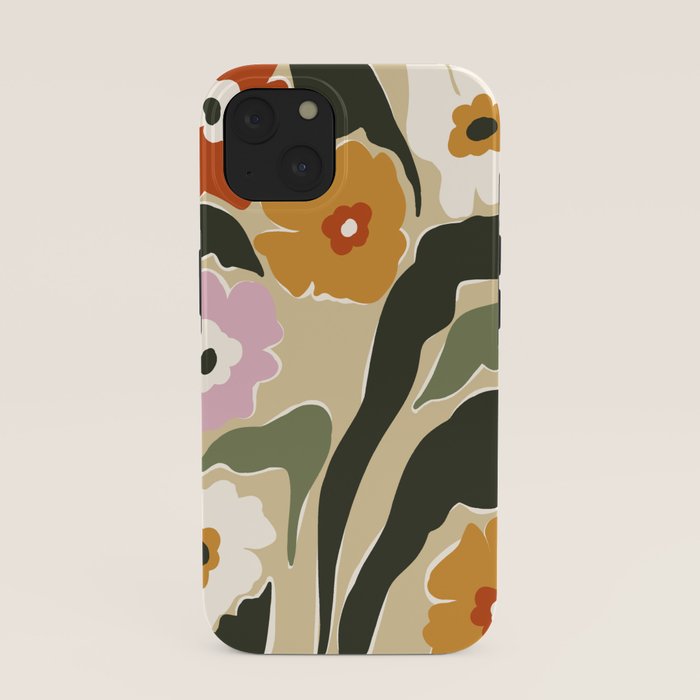 mid century matisse flower market  iPhone Case Gallery Image 37