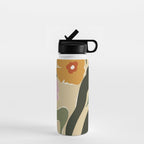 mid century matisse flower market  Water Bottle Gallery Image 1
