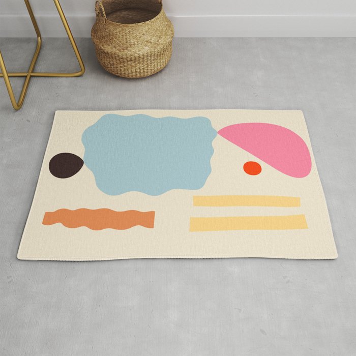 ABSTRACT PORTRAIT OF ALYONA Rug Gallery Image 1