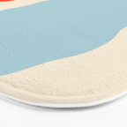 ABSTRACT PORTRAIT OF ALYONA Bath Mat Gallery Image 3