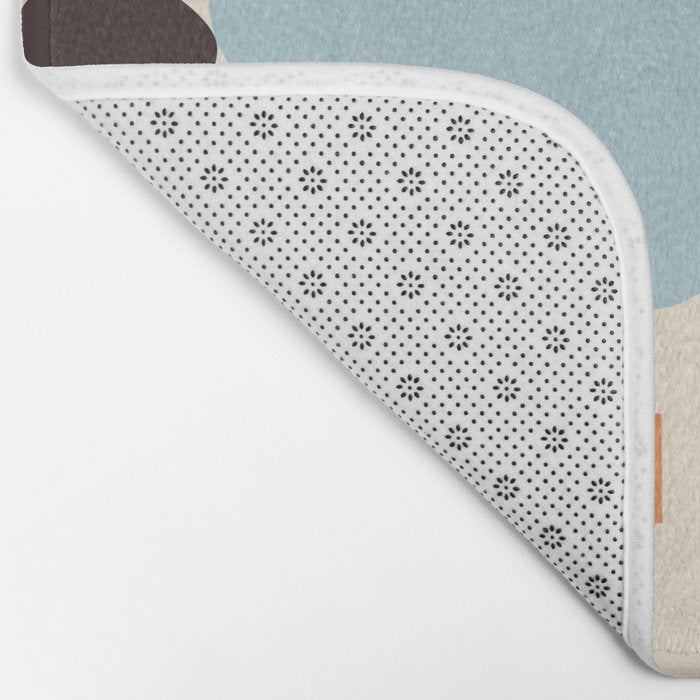 ABSTRACT PORTRAIT OF ALYONA Bath Mat Gallery Image 2