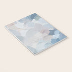 Final Flourishing - Navy Indigo Gray Blue Blush Pink Lavender Abstract Floral Spring Wall Art Notebook Gallery Image 3