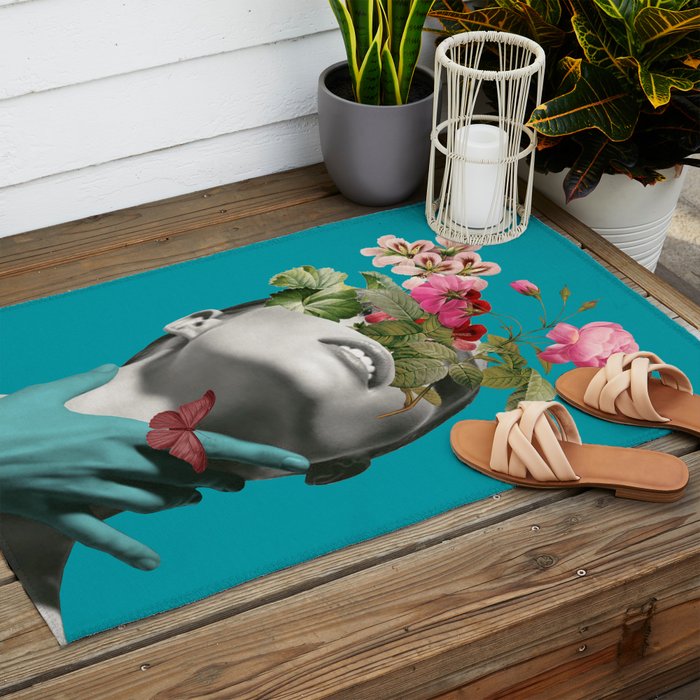 Inner beauty 3 Outdoor Rug Gallery Image 2