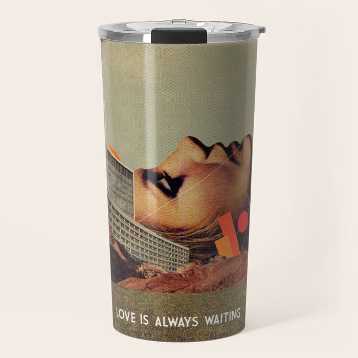 Love Is Always Waiting Travel Mug Gallery Image 1