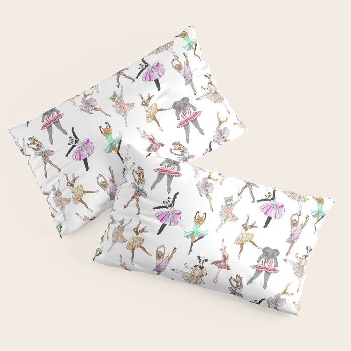 Animal Ballerinas Pillow Sham Gallery Image 2