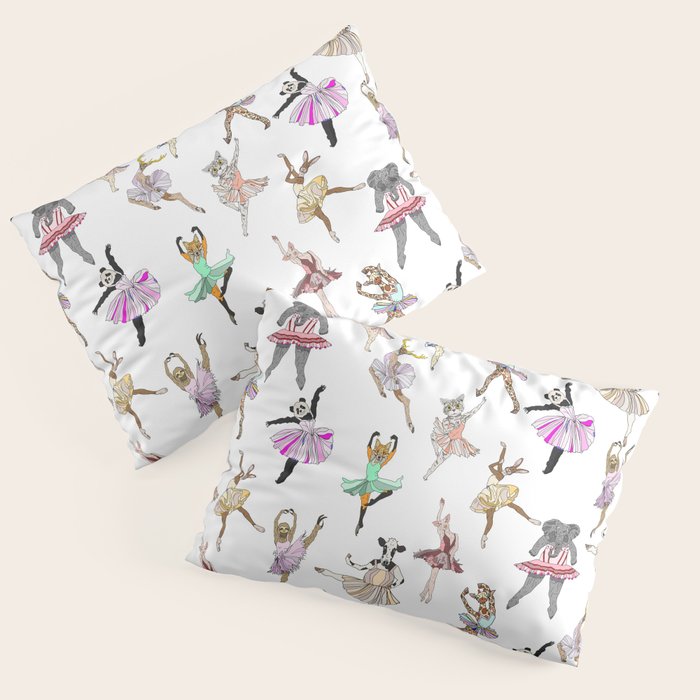 Animal Ballerinas Pillow Sham Gallery Image 3