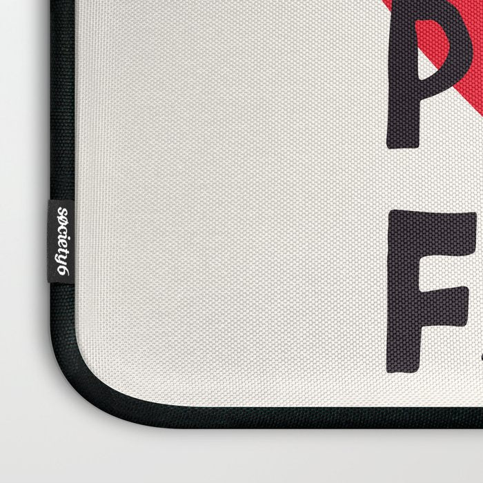 More Amor Por Favor in Black & White Laptop Sleeve Gallery Image 3