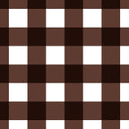 Classic Brown Gingham Checkered Pattern Coffee Mug Gallery Image 2