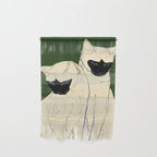 Siamese Cats Modern Art Wall Hanging Gallery Image 1