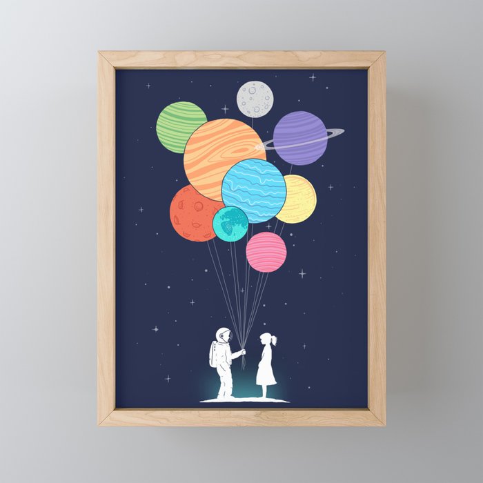 You are my universe Mini Art Print Gallery Image 1