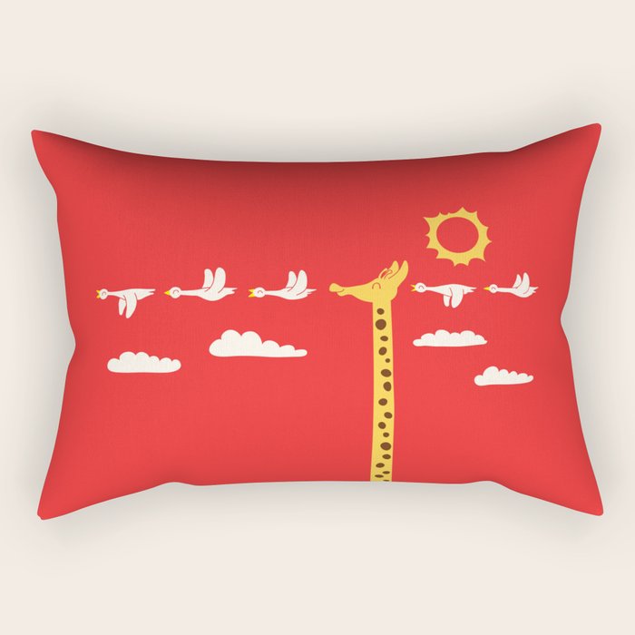 I'm Like A Bird Rectangular Pillow Gallery Image 1