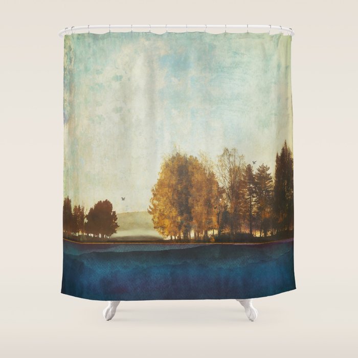 Autumn Afternoon Shower Curtain Gallery Image 1