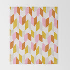 delilah, chevron pattern Throw Blanket Gallery Image 2