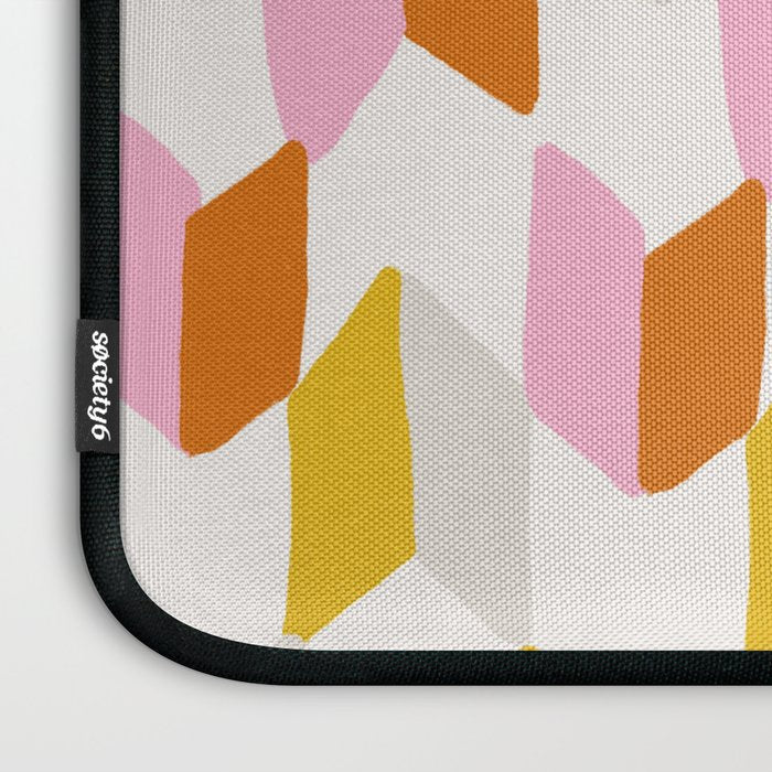 delilah, chevron pattern Laptop Sleeve Gallery Image 3
