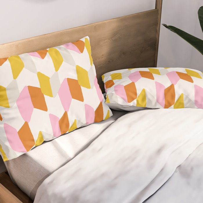 delilah, chevron pattern Pillow Sham Gallery Image 2