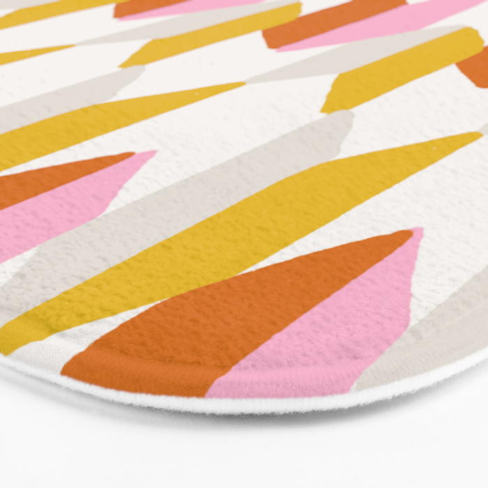 delilah, chevron pattern Bath Mat Gallery Image 3