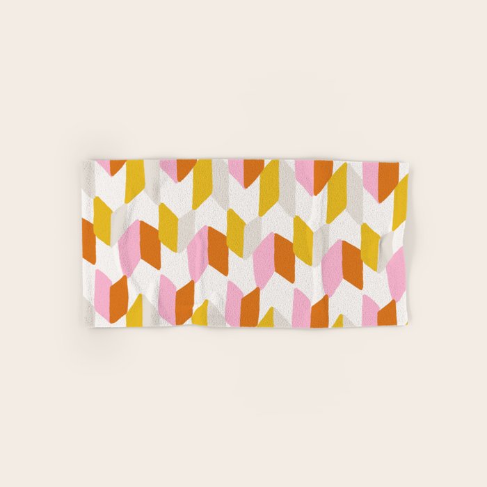 delilah, chevron pattern Bath Towel Gallery Image 1